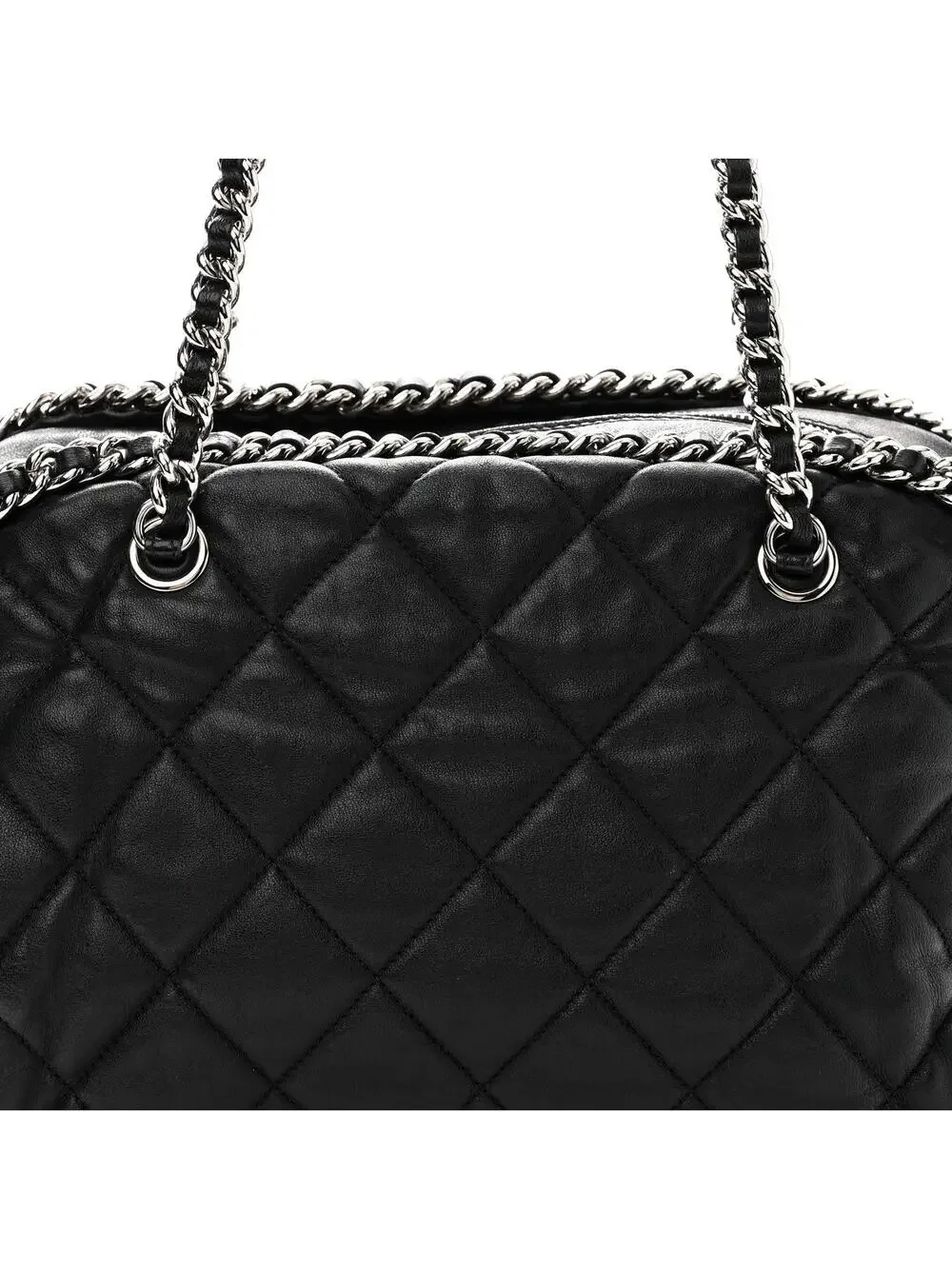 Chanel Calfskin Chain Around Bowler #290190C16B